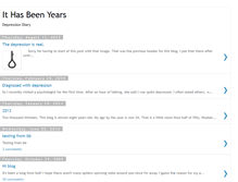 Tablet Screenshot of ithasbeenyears.blogspot.com