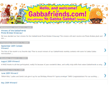 Tablet Screenshot of gabbafriends.blogspot.com