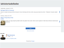 Tablet Screenshot of lahistoriadelbebe.blogspot.com