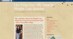 Desktop Screenshot of mychoyungteaweightloss.blogspot.com