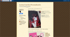 Desktop Screenshot of lorenaconvites.blogspot.com