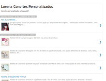 Tablet Screenshot of lorenaconvites.blogspot.com