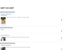 Tablet Screenshot of hot-hi5-hot.blogspot.com