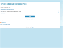 Tablet Screenshot of empleadosjudicialesopinan.blogspot.com