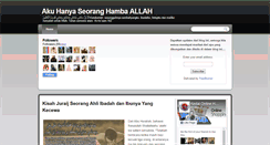 Desktop Screenshot of akuhamba-allah.blogspot.com
