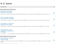Tablet Screenshot of ng-games.blogspot.com