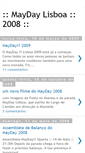 Mobile Screenshot of maydaylisboa.blogspot.com