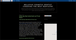 Desktop Screenshot of bellevuedentist-cosmetic.blogspot.com