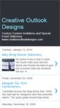 Mobile Screenshot of creativeoutlookdesigns.blogspot.com
