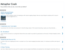 Tablet Screenshot of metaphorcrash.blogspot.com