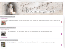 Tablet Screenshot of dronninghuset.blogspot.com