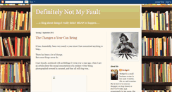 Desktop Screenshot of definitelynotmyfault.blogspot.com