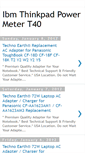 Mobile Screenshot of bestibmthinkpadpowermetert40.blogspot.com