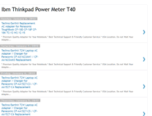 Tablet Screenshot of bestibmthinkpadpowermetert40.blogspot.com