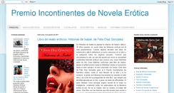 Desktop Screenshot of premioincontinentes.blogspot.com