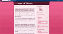 Desktop Screenshot of cpamommy.blogspot.com