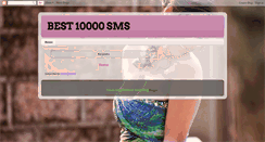 Desktop Screenshot of 10000sms.blogspot.com