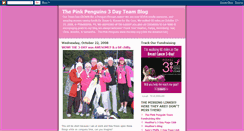 Desktop Screenshot of pinkpenguinteam.blogspot.com