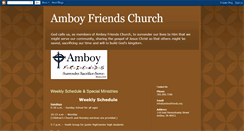 Desktop Screenshot of amboyfriends.blogspot.com