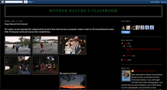 Desktop Screenshot of mothernaturesclassroom.blogspot.com