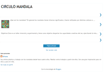 Tablet Screenshot of circulomandala.blogspot.com