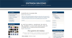 Desktop Screenshot of entradasinedad.blogspot.com