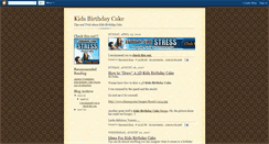 Desktop Screenshot of kidsbirthdaycake.blogspot.com