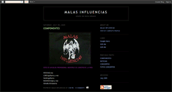 Desktop Screenshot of malasinfluencias.blogspot.com