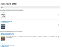 Tablet Screenshot of museologiabrasil.blogspot.com