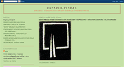 Desktop Screenshot of espacio-visual.blogspot.com