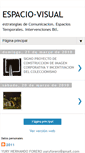 Mobile Screenshot of espacio-visual.blogspot.com