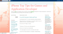 Desktop Screenshot of iphonetoptips.blogspot.com