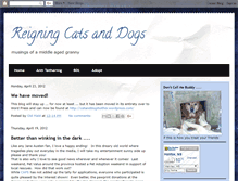 Tablet Screenshot of catanddogmother.blogspot.com