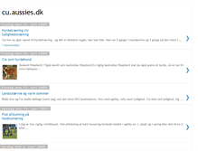 Tablet Screenshot of cu-aussies-dk.blogspot.com