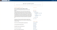 Desktop Screenshot of kian-santang.blogspot.com