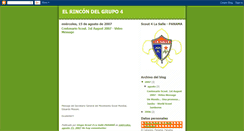 Desktop Screenshot of gruposcout4lasalle.blogspot.com