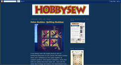 Desktop Screenshot of hobbysew.blogspot.com