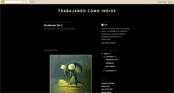 Desktop Screenshot of indiecitos.blogspot.com