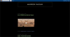 Desktop Screenshot of mahreen2008.blogspot.com