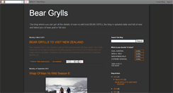 Desktop Screenshot of beargryllinfo.blogspot.com