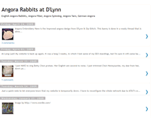 Tablet Screenshot of angora-rabbits.blogspot.com