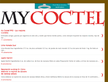 Tablet Screenshot of mycoctel.blogspot.com