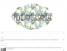 Tablet Screenshot of norttimartta.blogspot.com