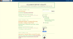 Desktop Screenshot of glamourpopcrafts.blogspot.com