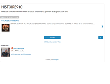 Tablet Screenshot of gmshistoire.blogspot.com