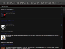 Tablet Screenshot of distritalrap.blogspot.com