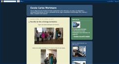 Desktop Screenshot of escolacarloswortmann.blogspot.com
