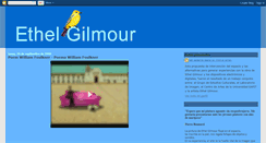 Desktop Screenshot of ethelgilmour.blogspot.com