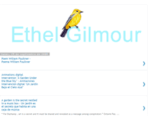 Tablet Screenshot of ethelgilmour.blogspot.com