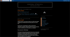 Desktop Screenshot of esferapublicaunisinos.blogspot.com